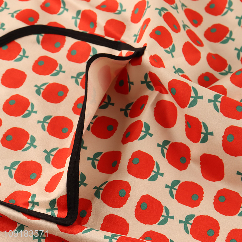 Top quality men women home kitchen polyester cooking apron for sale