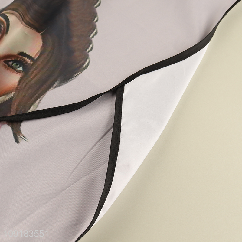 Yiwu market home waterproof oil-proof kitchen polyester cooking apron