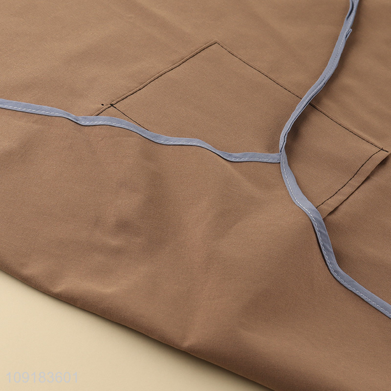 China wholesale home restaurant waterproof kitchen polyester cooking apron