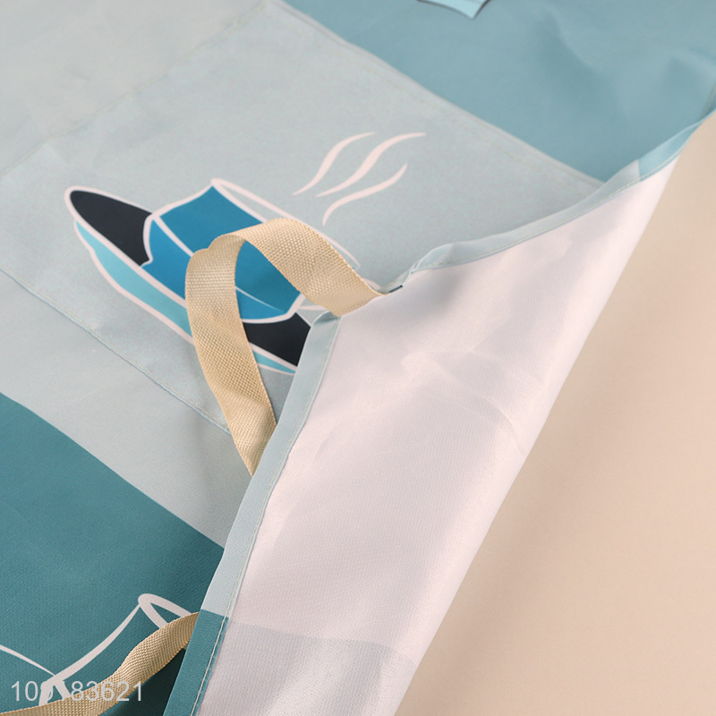 Good sale home kitchen polyester cooking apron wholesale