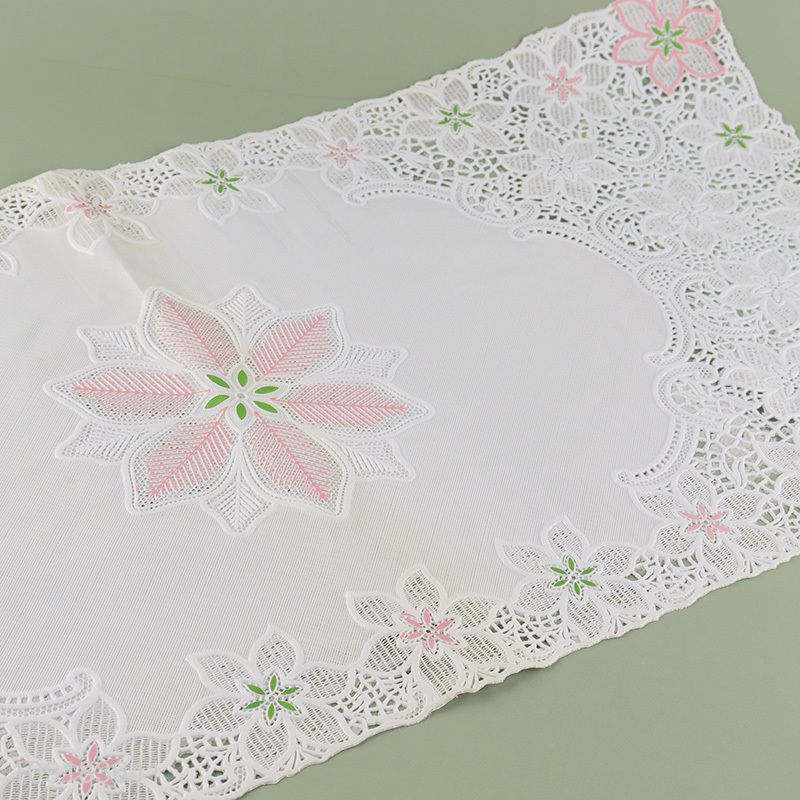 Top selling rectangle hollow place mat dinner mat wholesale