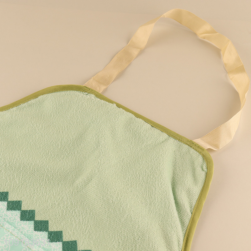 New product home waterproof oil-proof kitchen polyester cooking apron