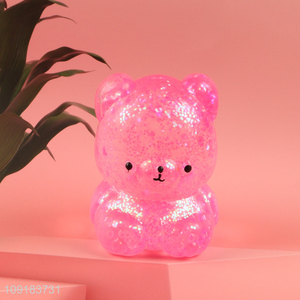 Online Wholesale Bear Squishy Toy Squeeze Toy Fidget Toy for Kids Teens