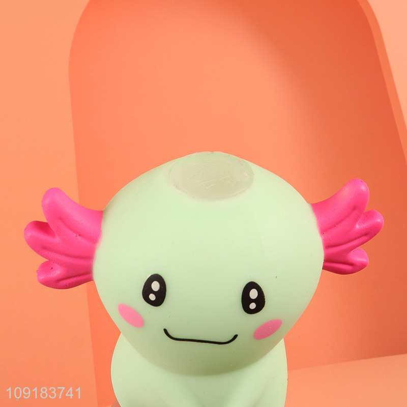 Hot Selling Axolotl Squishy Toy Squeeze Toy Sensory Figdet Toy for Kids