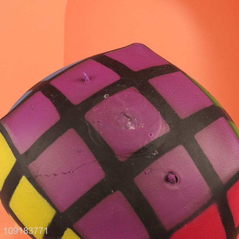 New Product Rubik's Cube Dhaped Squishy Toy Stress Relief Fidget Toy