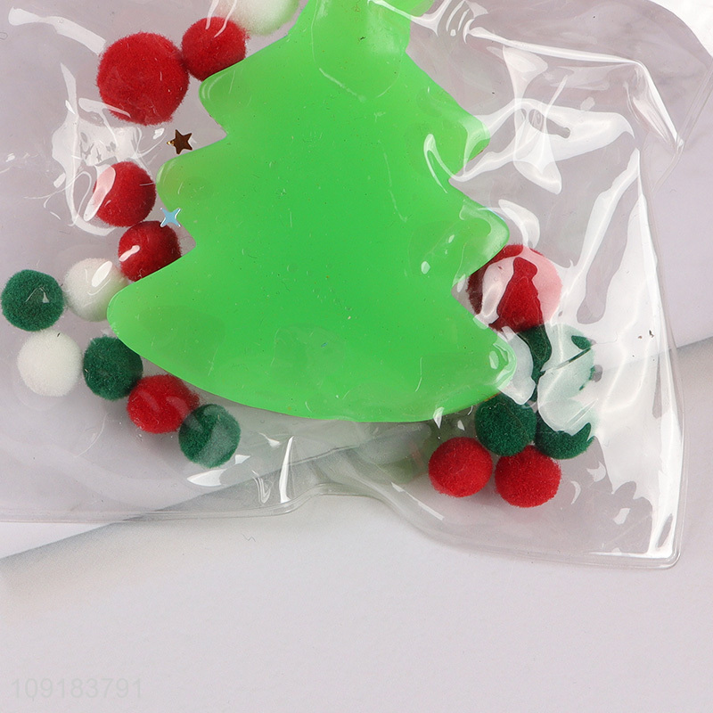 Factory Supply Christmas Tree Squishy Toy Fidget Sensory Toy Party Favors