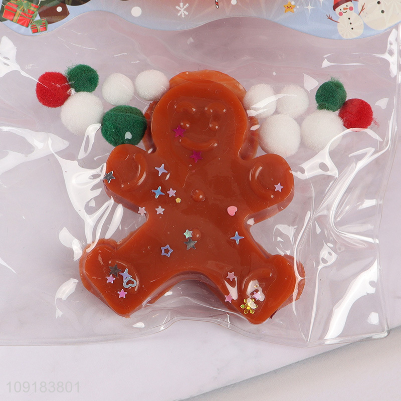 Good Quality Gingerbread Man Squishy Toy Stress Relief Toy for Kids