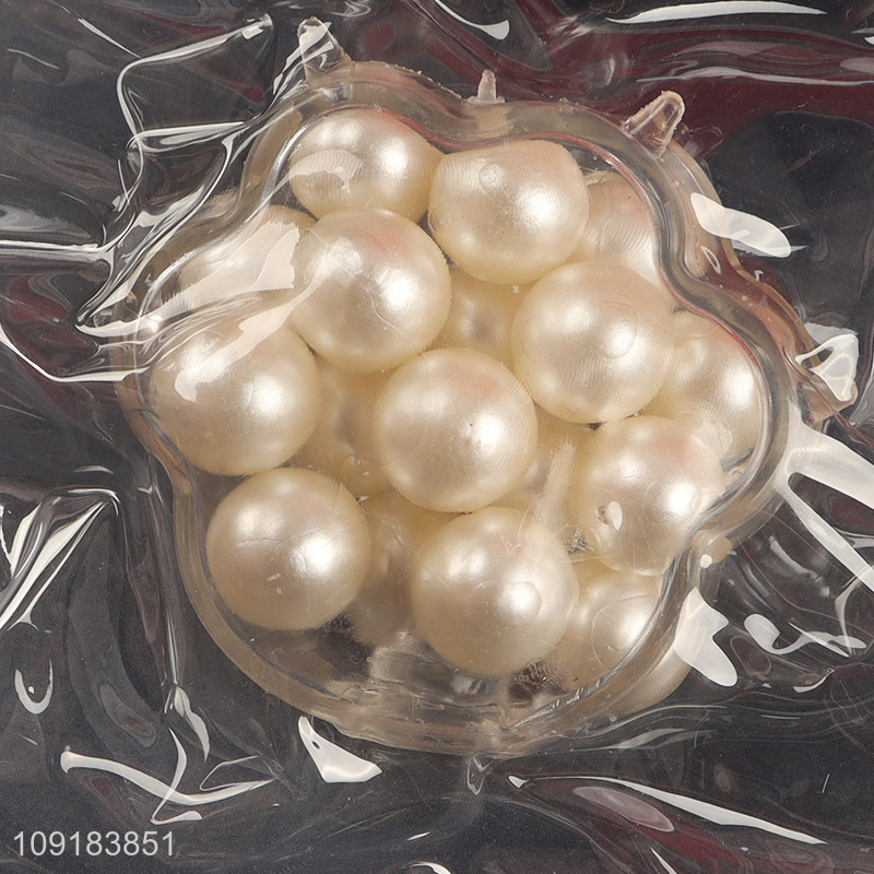 Factory Price Cat Paw Squeeze Fidget Toy Pearl Toy for Stress Relief