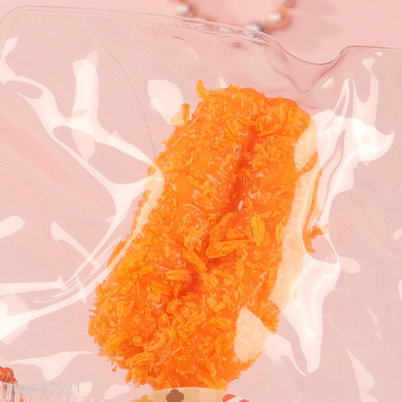 New Product Fried Food Squishy Toy Anxiety Relief Soft Squeeze Toy