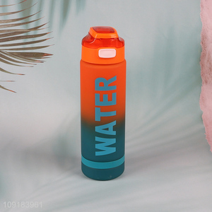 Good Quality Large Capacity Motivational Plastic Water Bottle with Time Marker