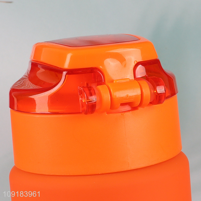 Good Quality Large Capacity Motivational Plastic Water Bottle with Time Marker