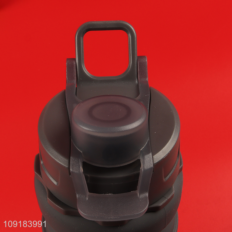 New Product Collapsible Water Bottle Portable Reusbale Silicone Water Bottle