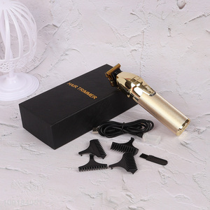Good Quality USB Rechargeable Hair Clipper Cordless Hair Trimmer Set for Men