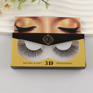 Popular products professional natural soft 3d false eyelash for sale