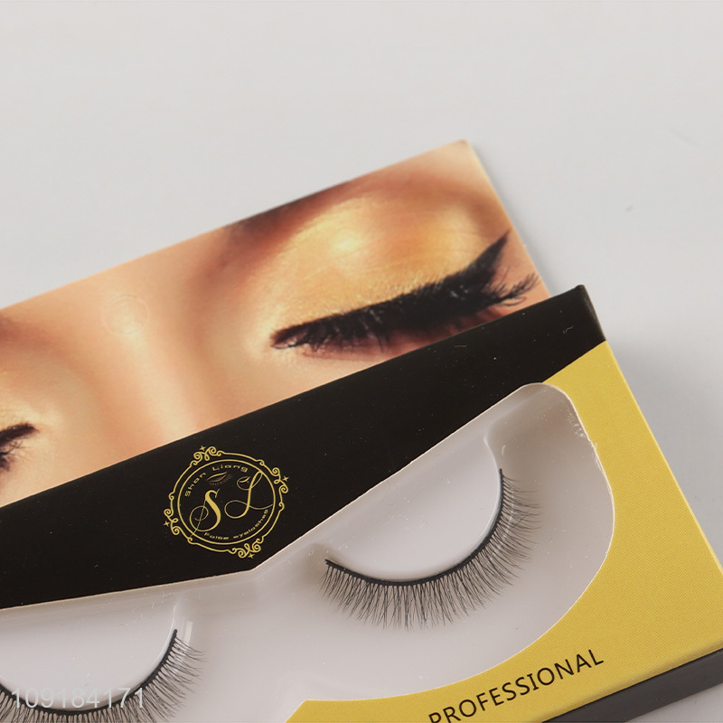 Yiwu market natural soft 3d false eyelash for sale