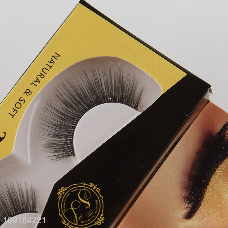 Hot products professional women 3d false eyelash fake eyelash