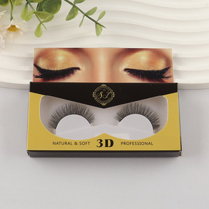 Hot items professional women 3d false eyelash fake eyelash for sale