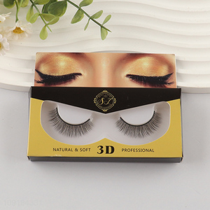 Top sale professional 3d false eyelash fake eyelash wholesale