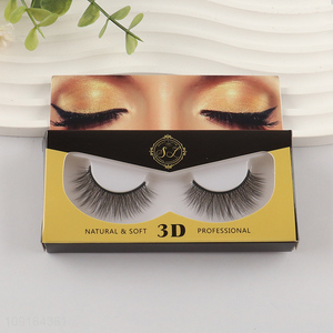 Factory supply 3d false eyelash fake eyelash for sale
