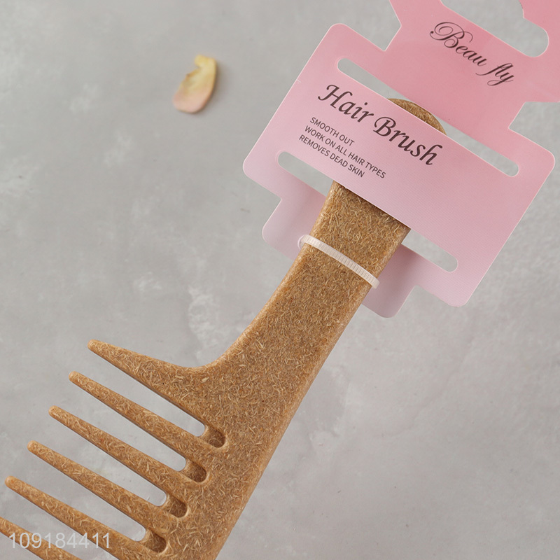 Yiwu market wide teeth hair comb hair brush for sale