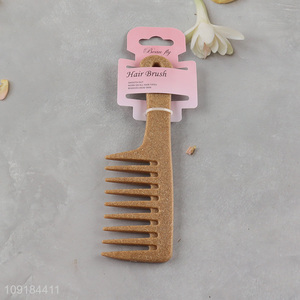 Yiwu market wide teeth hair comb hair brush for sale
