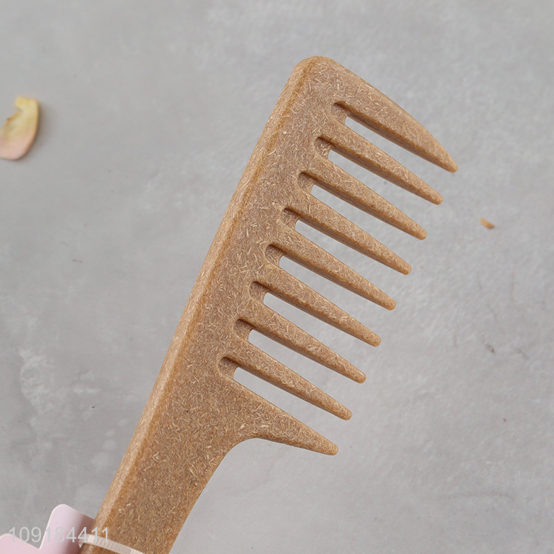 Yiwu market wide teeth hair comb hair brush for sale
