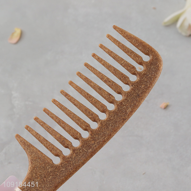 Top sale wide teeth hair comb hair brush wholesale