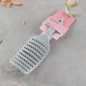 Best quality wide teeth hollow hair comb hair brush for sale