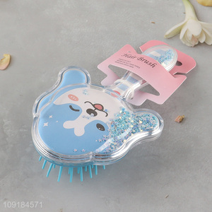Yiwu market cartoon air cushion massage hair comb hair brush
