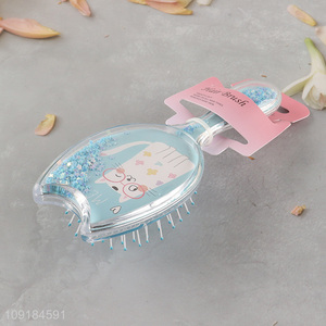 Latest products portable cartoon massage hair comb hair brush