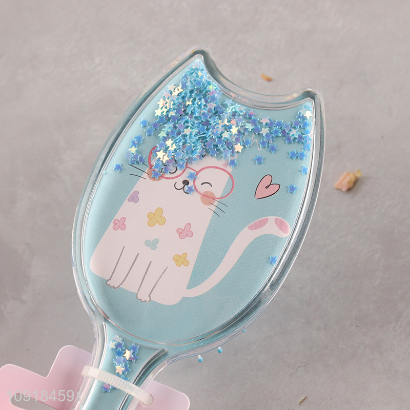 Latest products portable cartoon massage hair comb hair brush