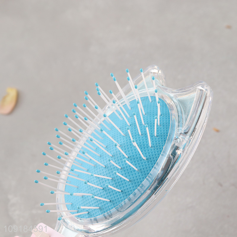 Latest products portable cartoon massage hair comb hair brush