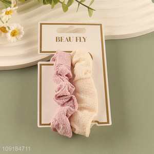 Facto supply 2pcs elastic fashion hair band hair accessories