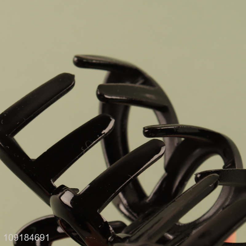 New product black fashion hair claw clips hair accessories