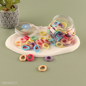 Top sale colorful mini elastic hair band hair accessories for girls