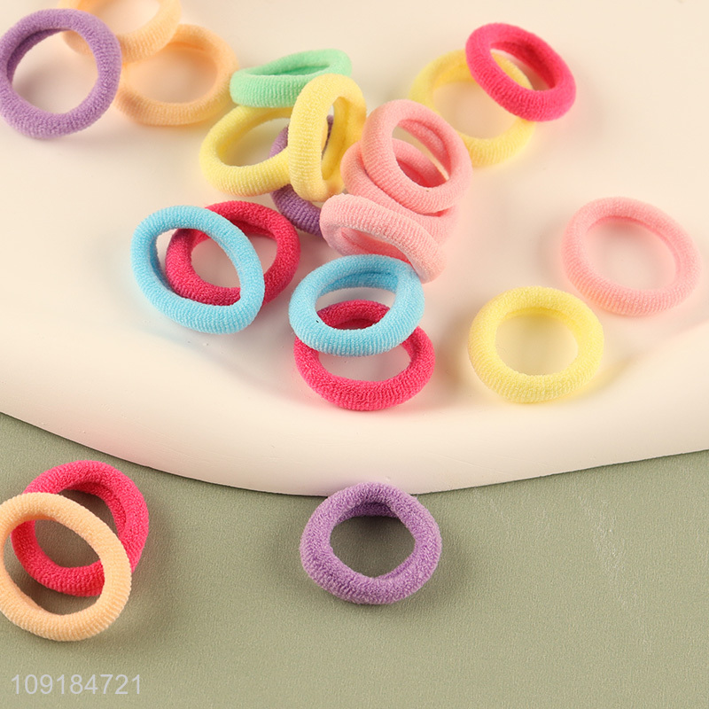 Top sale colorful mini elastic hair band hair accessories for girls