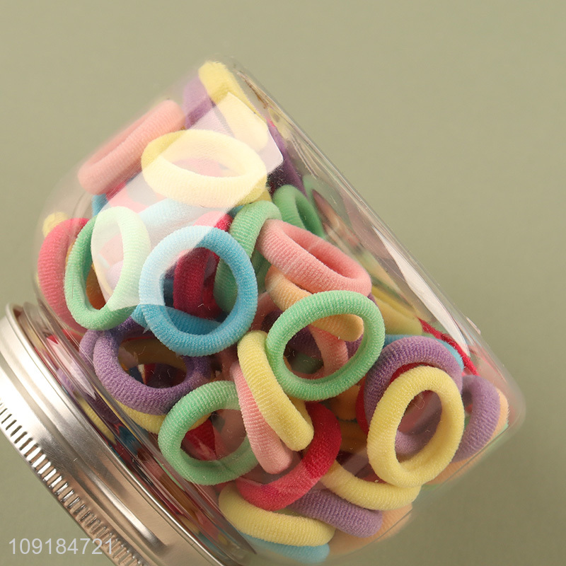 Top sale colorful mini elastic hair band hair accessories for girls