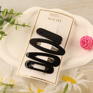 Good quality black fashion girls hairpin hair clips hair accessories