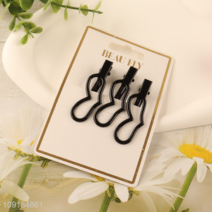 Top quality fashion 3pcs hairpin hair clips hair accessories set