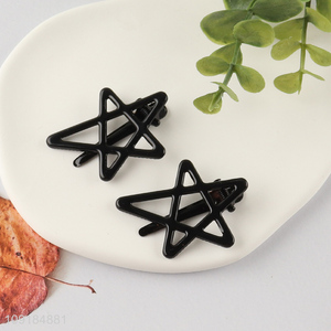 Top products 2pcs black hairpin hair clips hair accessories for girls