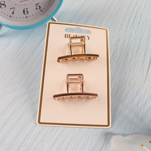 Most popular 2pcs alloy hair claw clips hair decoration hair accessories