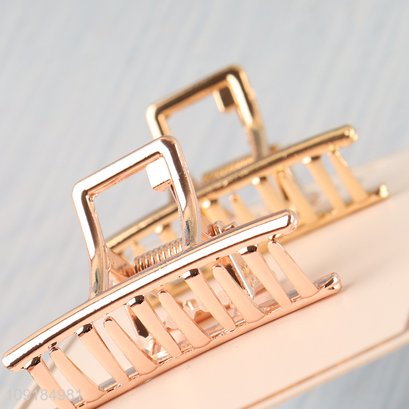 Most popular 2pcs alloy hair claw clips hair decoration hair accessories