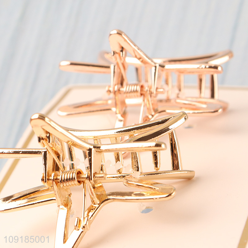Best selling 2pcs star shape alloy hair claw clips hair decoration