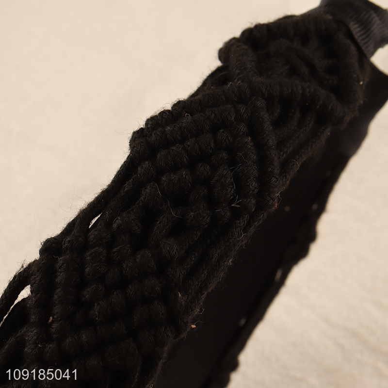 Latest products black hair hoop hair accessories hair decoration