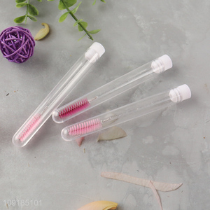 Yiwu market girls makeup tool professional eyelash brush for sale