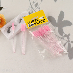 Best selling makeup tool crystal stick eyelash brush wholesale