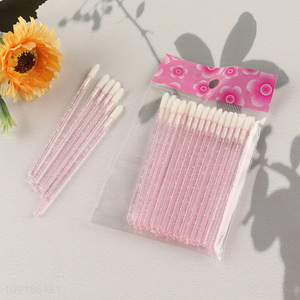 Popular products 100pcs disposable crystal stick lip brush
