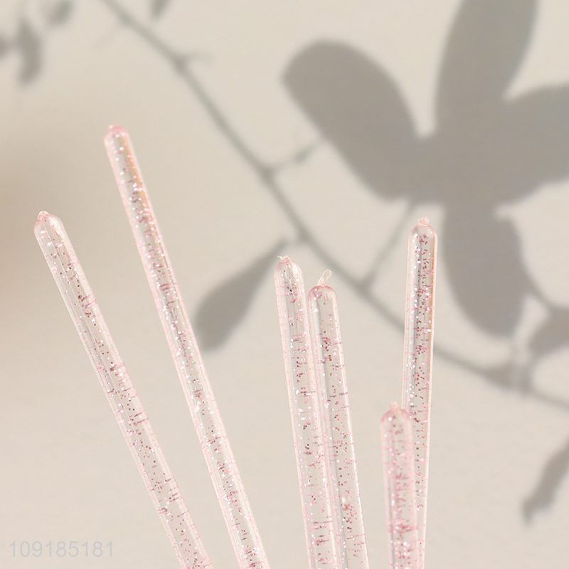 Popular products 100pcs disposable crystal stick lip brush
