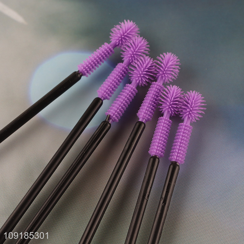 Best quality silicone makeup tool eyelash brush for women