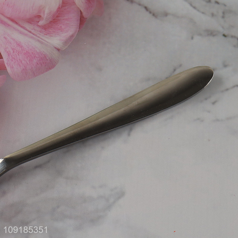 China factory 6pcs stainless steel tableware spoon for home restaurant